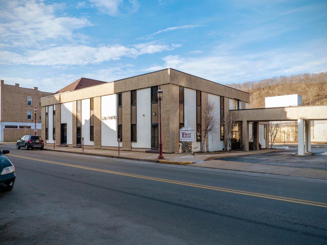 Photo of building at 427 West Main Street, Monongahela, Pa. 15063 along rt 88 and rt 136. Photo property of the Monongahela Main Street Program.
