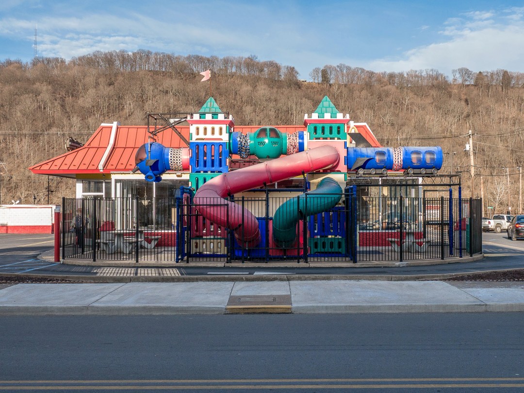 Photo of building at 301 West Main Street, Monongahela, Pa. 15063 along rt 88 and rt 136. Photo property of the Monongahela Main Street Program.