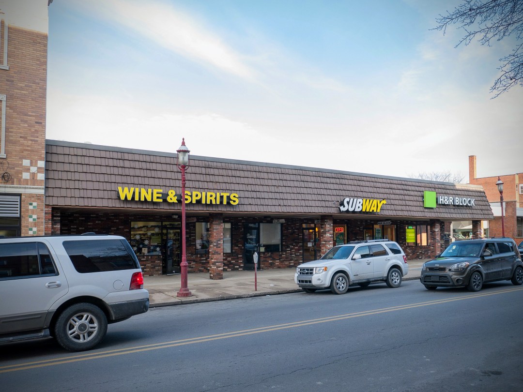 Photo of building at 241 West Main Street, Monongahela, Pa. 15063 along rt 88 and rt 136. Photo property of the Monongahela Main Street Program.