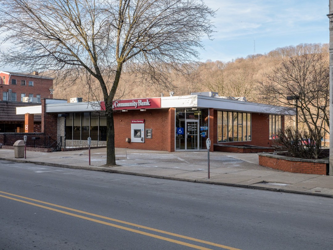 Photo of building at 230 West Main Street, Monongahela, Pa. 15063 along rt 88 and rt 136. Photo property of the Monongahela Main Street Program.
