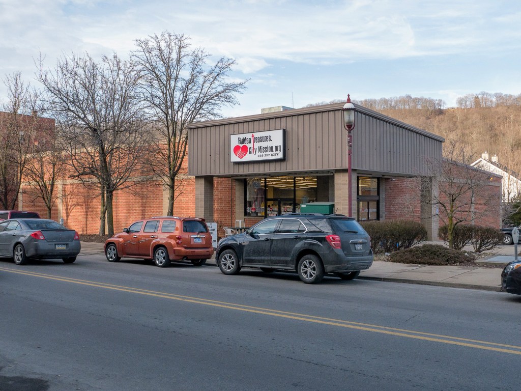 Photo of building at 159 West Main Street, Monongahela, Pa. 15063 along rt 88 and rt 136. Photo property of the Monongahela Main Street Program.