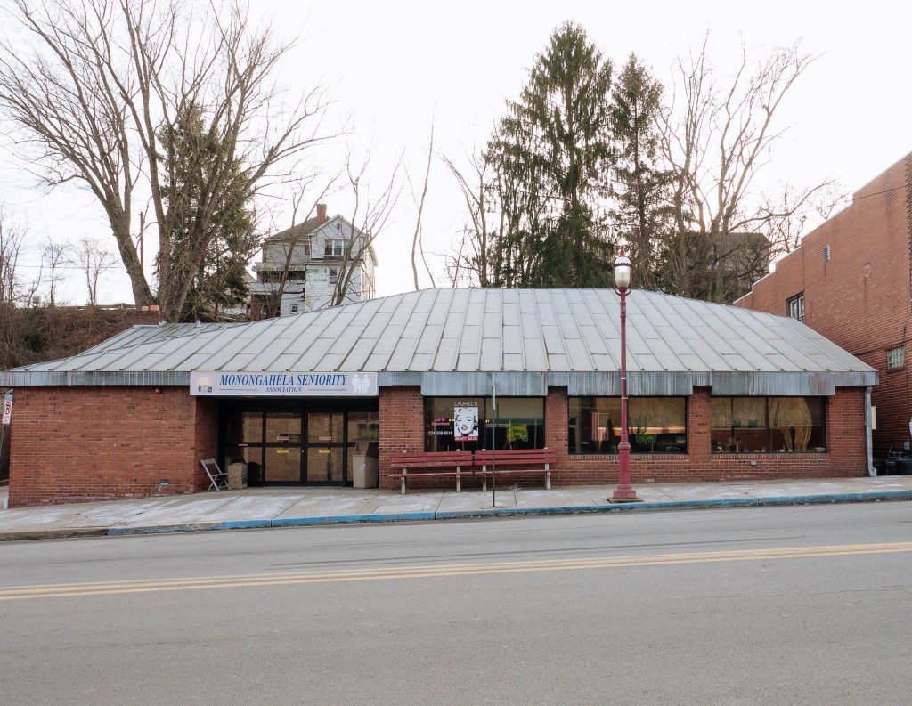 Photo of building at 102West Main Street, Monongahela, Pa. 15063 along rt 88 and rt 136. Photo property of the Monongahela Main Street Program.