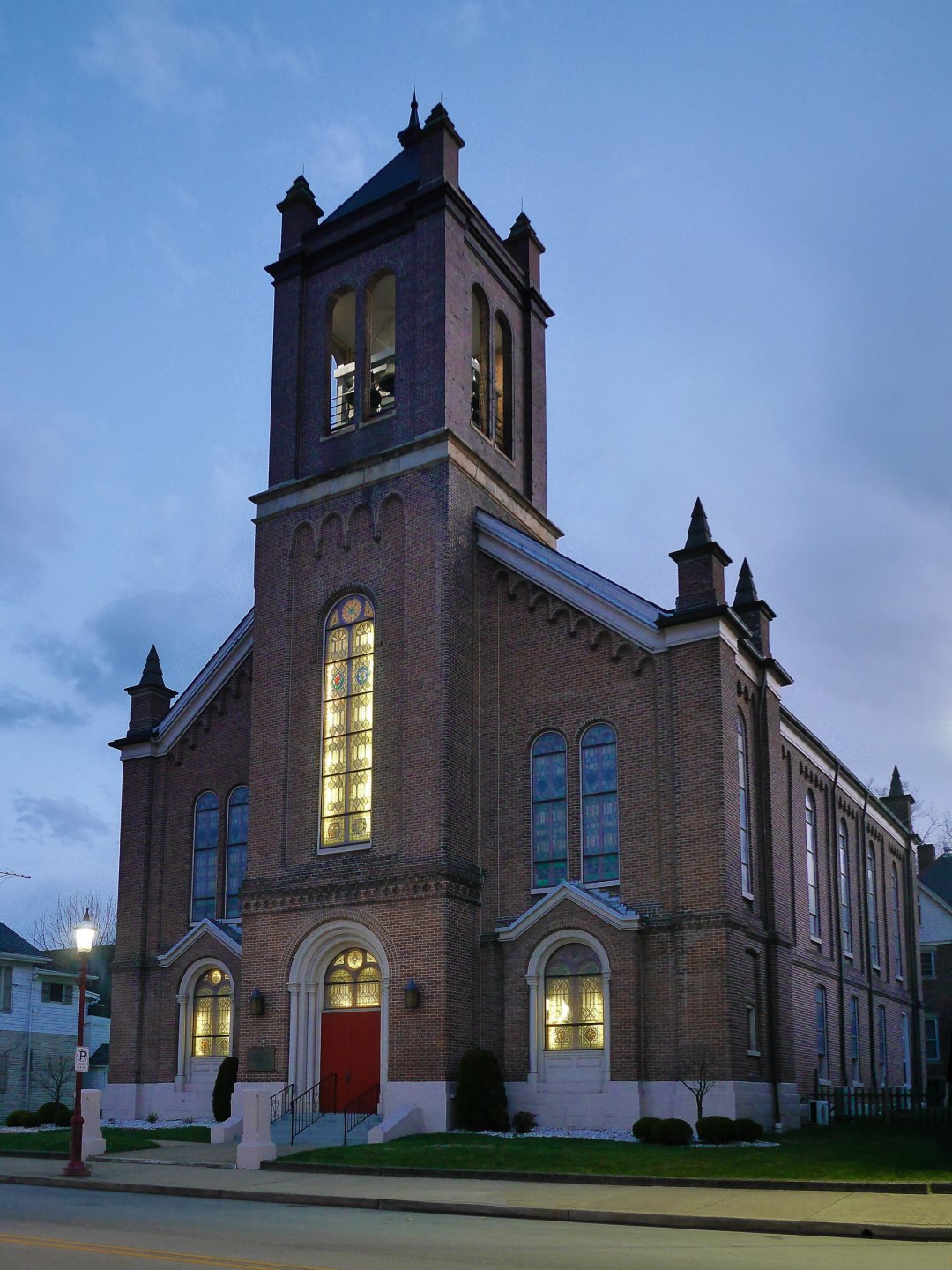 Photo of building at 430 West Main Street, Monongahela, Pa. 15063 along rt 88 and rt 136. Photo property of the Monongahela Main Street Program.