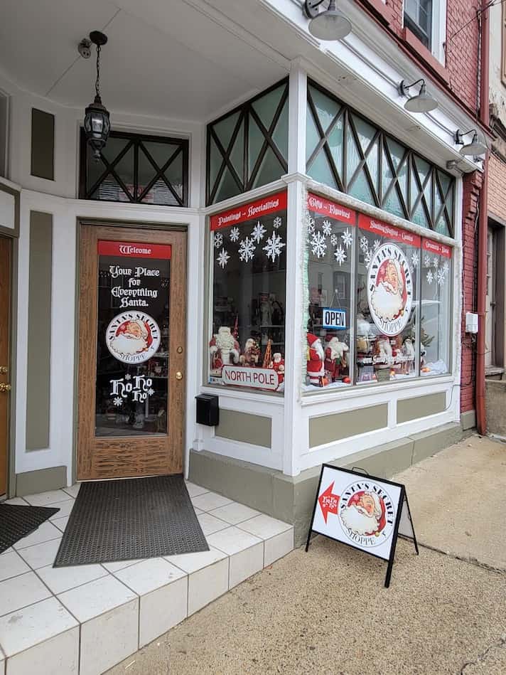 santas secret storefront