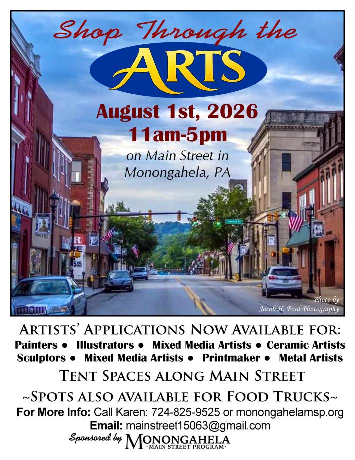 Shopping Through the Arts promotional poster